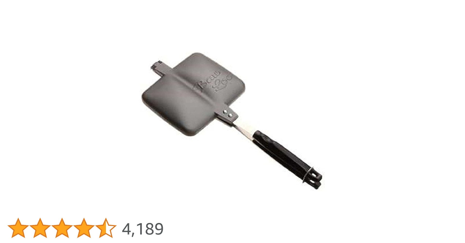 【新品未開封】 イタリア商事 ホットサンドメーカー バウルー シングル シルバー Amazon｜イタリア商事 ホットサンドメーカー バウルー シングル